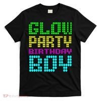 Glow Party Birthday Boy Party Retro T-Shirt thumb 0