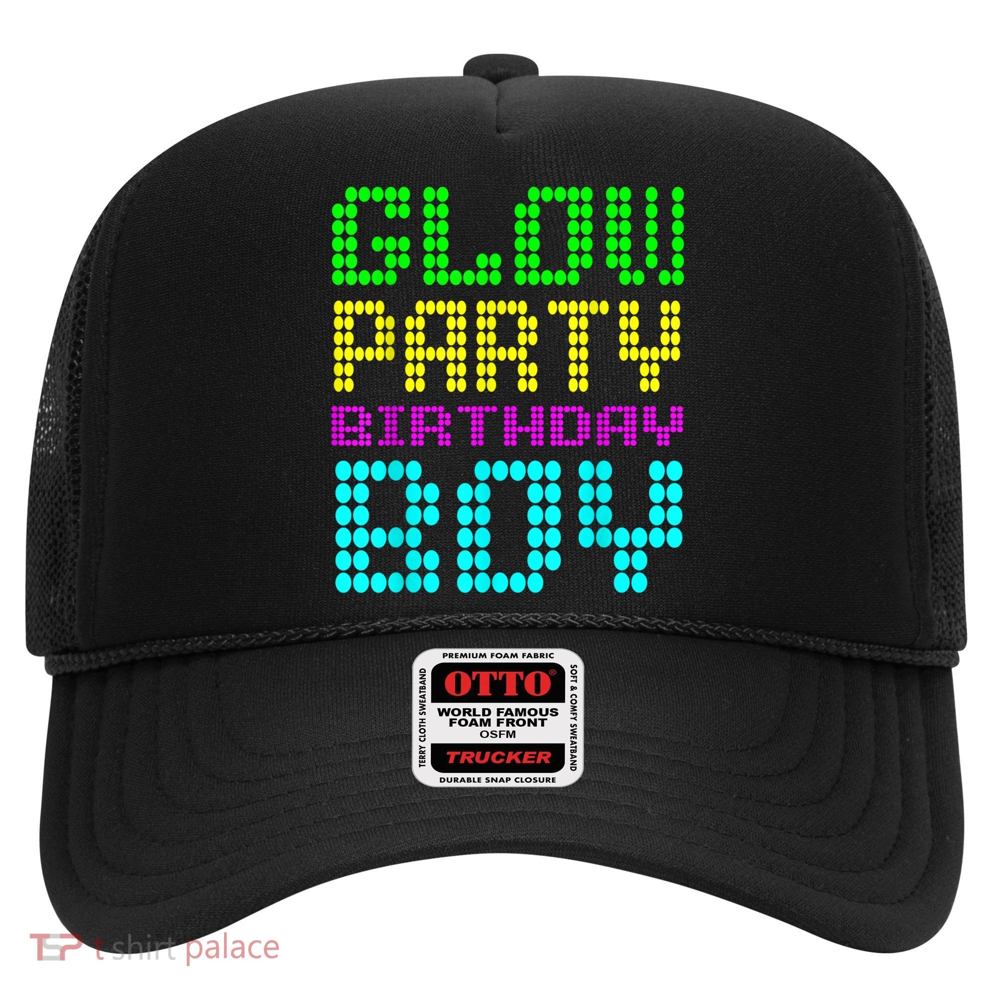 Glow Party Birthday Boy Party Retro Hat