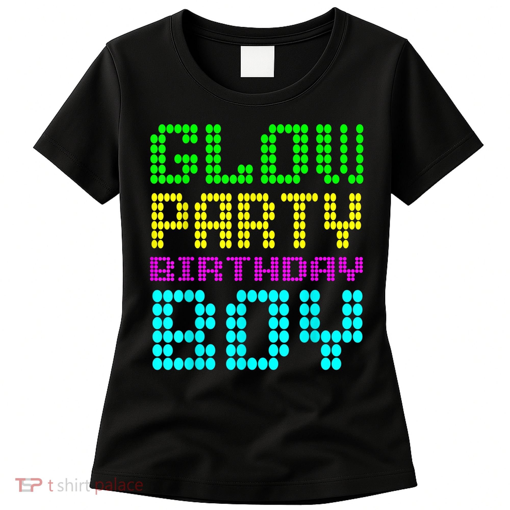 Glow Party Birthday Boy Party Retro Women's T-Shirt