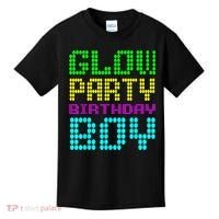 Glow Party Birthday Boy Party Retro Kids T-Shirt thumb 0