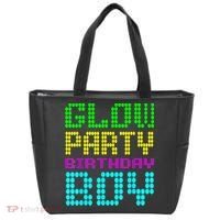 Glow Party Birthday Boy Party Retro Tote Bag thumb 0