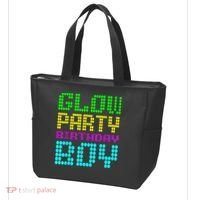 Glow Party Birthday Boy Party Retro Tote Bag thumb 3