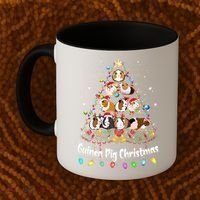 Guinea Pig Christmas Tree Animal Lovers Xmas Pajamas Coffee Mug thumb 2