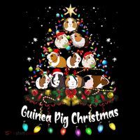 Guinea Pig Christmas Tree Animal Lovers Xmas Pajamas Coffee Mug thumb 5