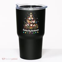 Guinea Pig Christmas Tree Animal Lovers Xmas Pajamas Tumbler thumb 0