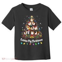 Guinea Pig Christmas Tree Animal Lovers Xmas Pajamas Toddler T-Shirt thumb 0
