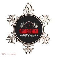 Godfather Pit Crew Birthday Racing Car Family Matching Race Ornament thumb 0