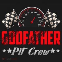 Godfather Pit Crew Birthday Racing Car Family Matching Race Ornament thumb 1