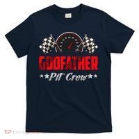 Godfather Pit Crew Birthday Racing Car Family Matching Race T-Shirt thumb 0