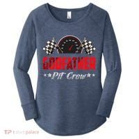 Godfather Pit Crew Birthday Racing Car Family Matching Race Women's Perfect Tri Tunic Long Sleeve Shirt thumb 0