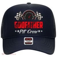 Godfather Pit Crew Birthday Racing Car Family Matching Race Hat thumb 0