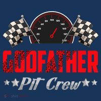 Godfather Pit Crew Birthday Racing Car Family Matching Race Visor thumb 3