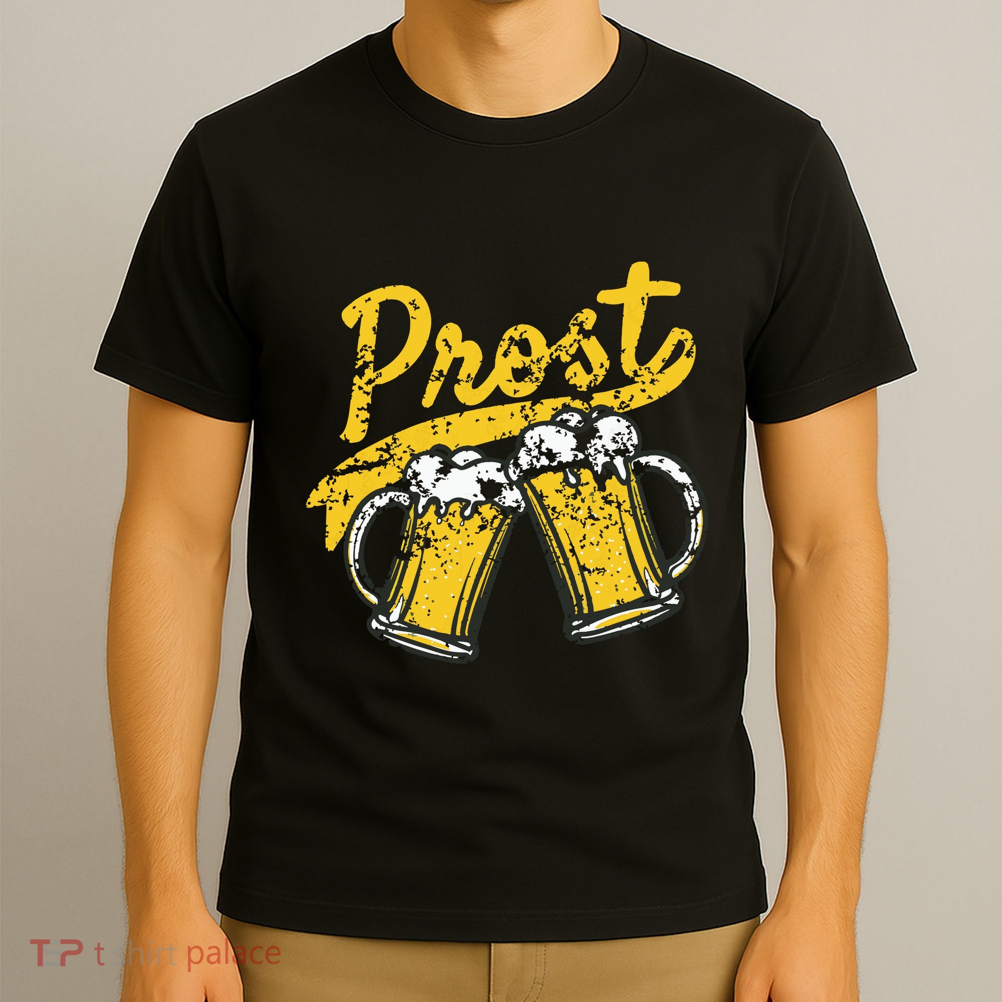 German Prost Cheers Beer Drinking T-Shirt