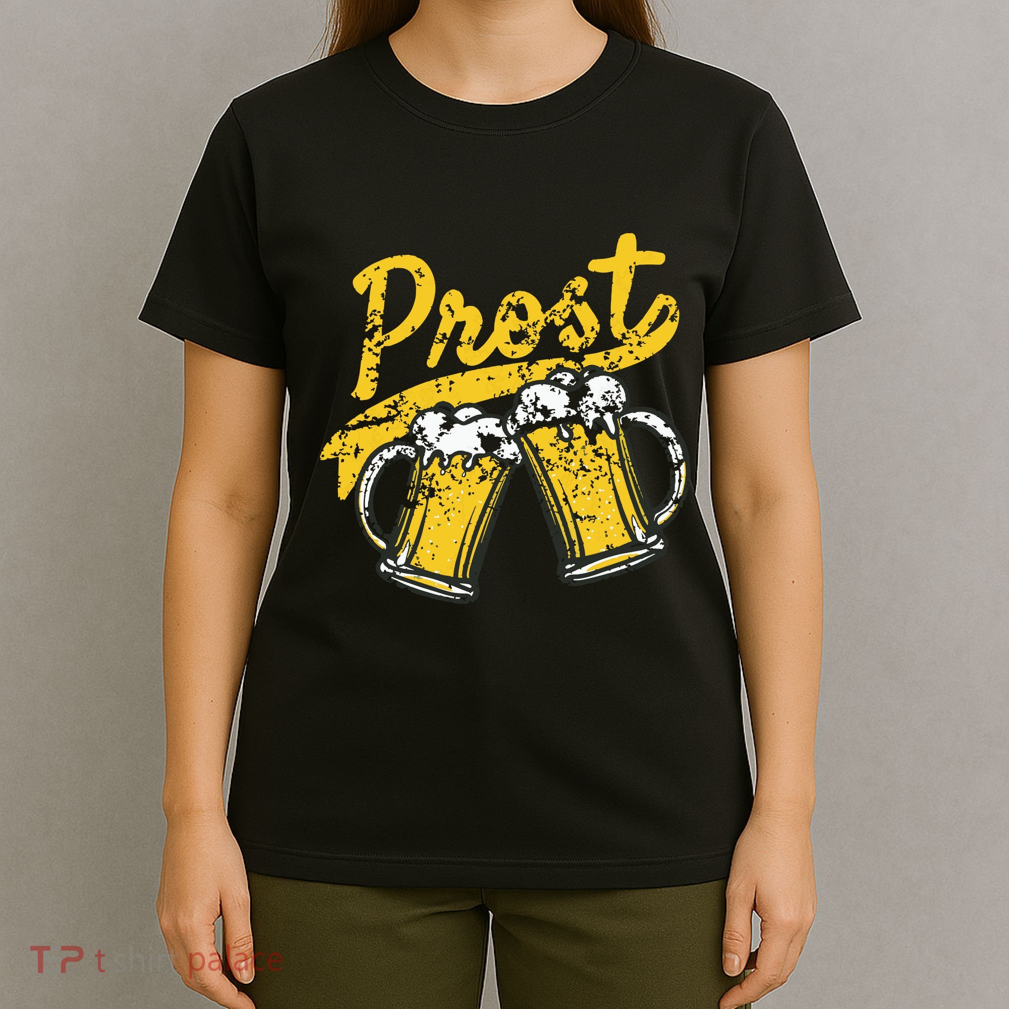 German Prost Cheers Beer Drinking T-Shirt