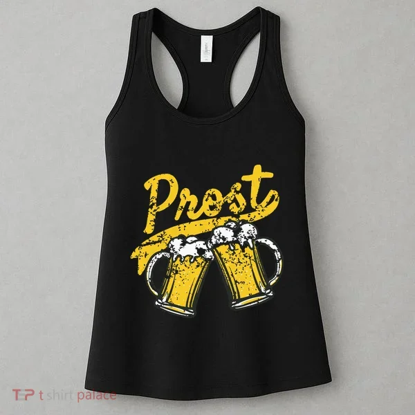German Prost Cheers Beer Drinking Women's Tank Top