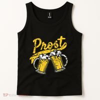German Prost Cheers Beer Drinking Tank Top thumb 2