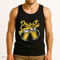 German Prost Cheers Beer Drinking Tank Top thumb 3