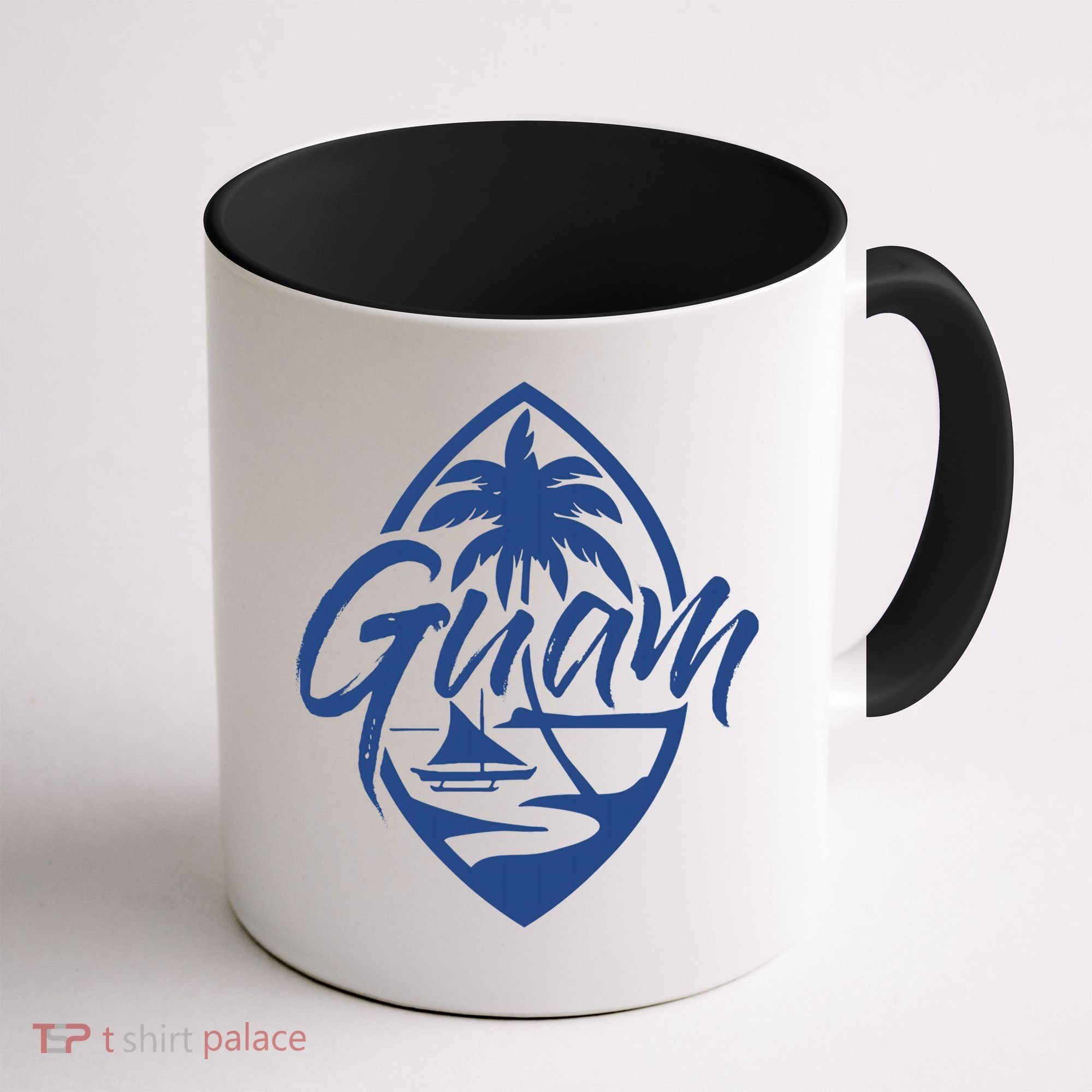Guam Patch Chamorro Guam Seal Guaian Islander Gift Coffee Mug