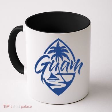 Guam Patch Chamorro Guam Seal Guaian Islander Gift Coffee Mug