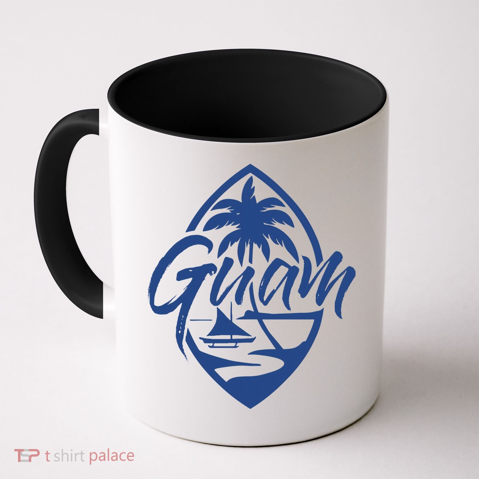 Guam Patch Chamorro Guam Seal Guaian Islander Gift Coffee Mug