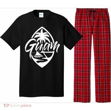 Guam Patch Chamorro Guam Seal Guaian Islander Gift Pajama Set
