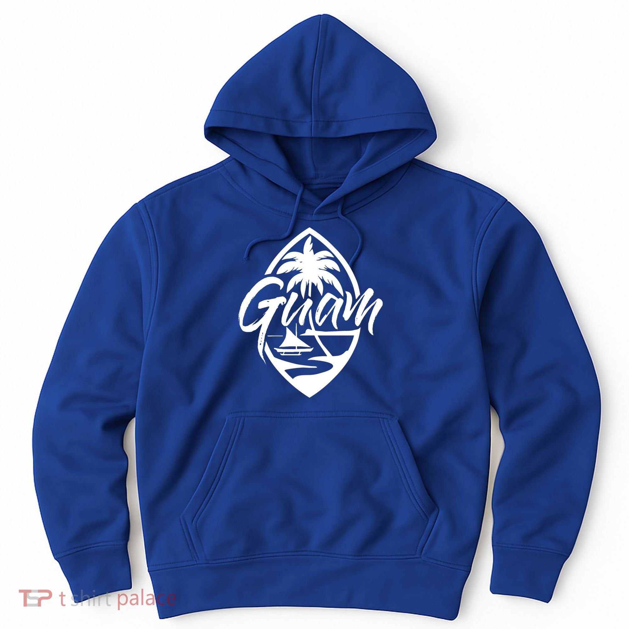 Guam Patch Chamorro Guam Seal Guaian Islander Gift Hoodie