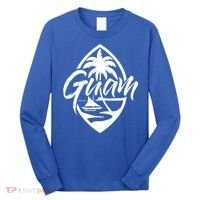Guam Patch Chamorro Guam Seal Guaian Islander Gift Long Sleeve Shirt thumb 0