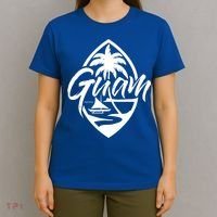 Guam Patch Chamorro Guam Seal Guaian Islander Gift T-Shirt thumb 4