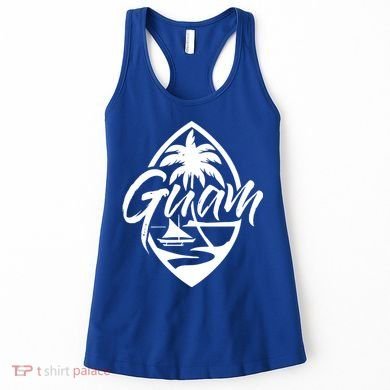 Guam Patch Chamorro Guam Seal Guaian Islander Gift Women's Tank Top