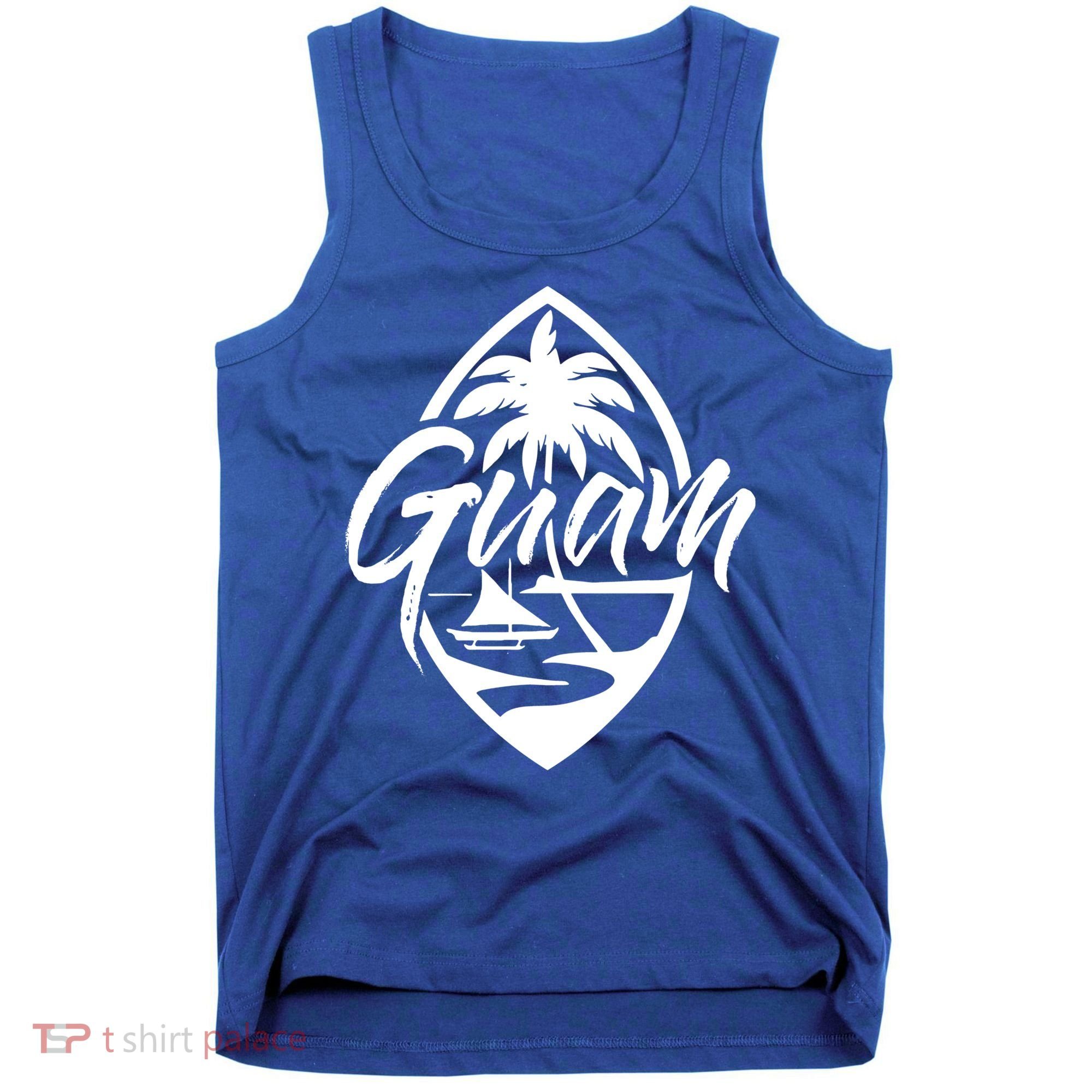 Guam Patch Chamorro Guam Seal Guaian Islander Gift Tank Top