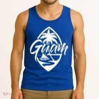 Guam Patch Chamorro Guam Seal Guaian Islander Gift Tank Top thumb 3