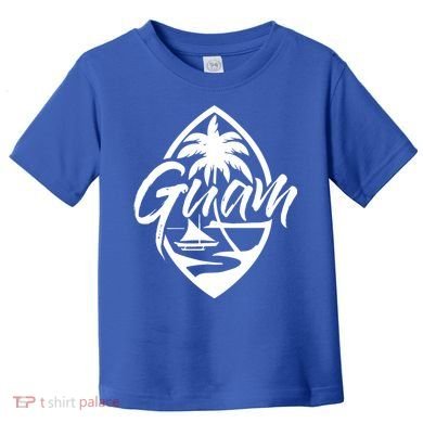 Guam Patch Chamorro Guam Seal Guaian Islander Gift Toddler T-Shirt