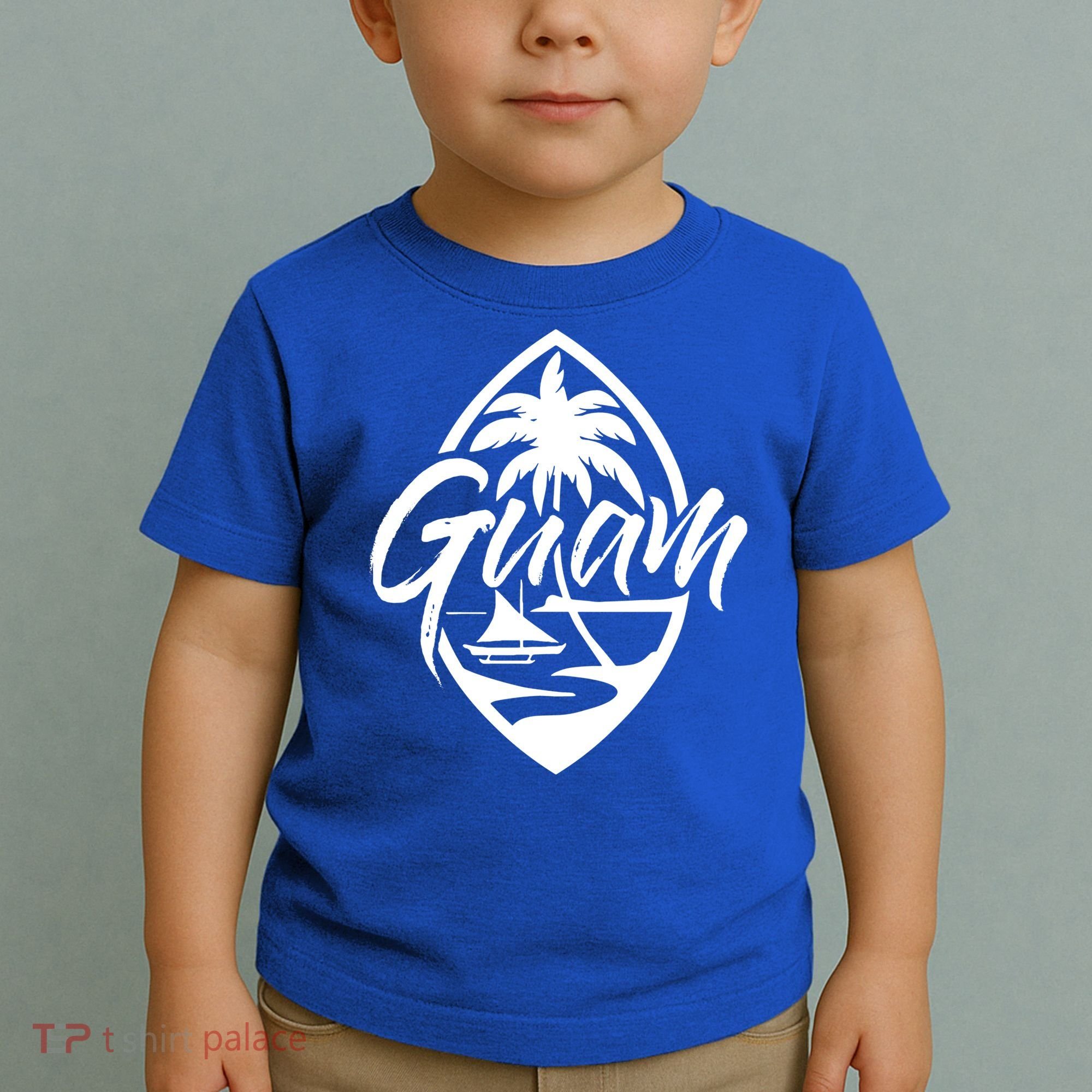 Guam Patch Chamorro Guam Seal Guaian Islander Gift Toddler T-Shirt