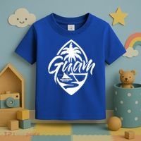Guam Patch Chamorro Guam Seal Guaian Islander Gift Toddler T-Shirt thumb 3