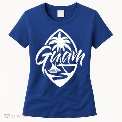 Guam Patch Chamorro Guam Seal Guaian Islander Gift Women's T-Shirt