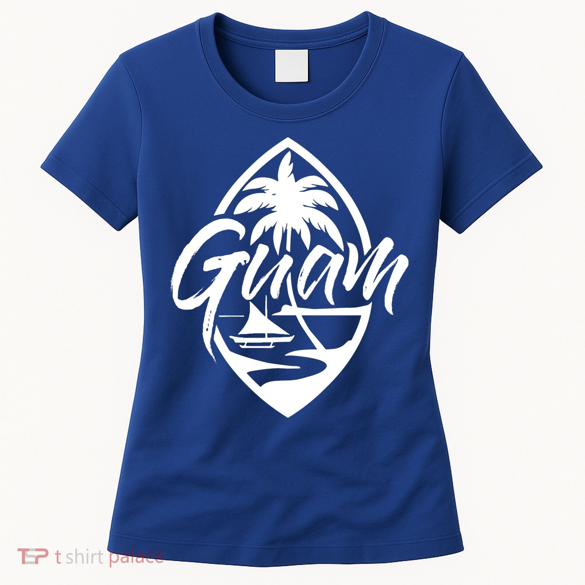 Guam Patch Chamorro Guam Seal Guaian Islander Gift Women's T-Shirt