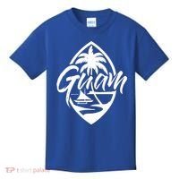 Guam Patch Chamorro Guam Seal Guaian Islander Gift Kids T-Shirt thumb 0