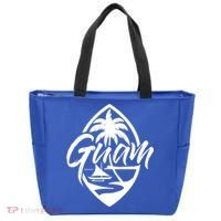 Guam Patch Chamorro Guam Seal Guaian Islander Gift Tote Bag thumb 0