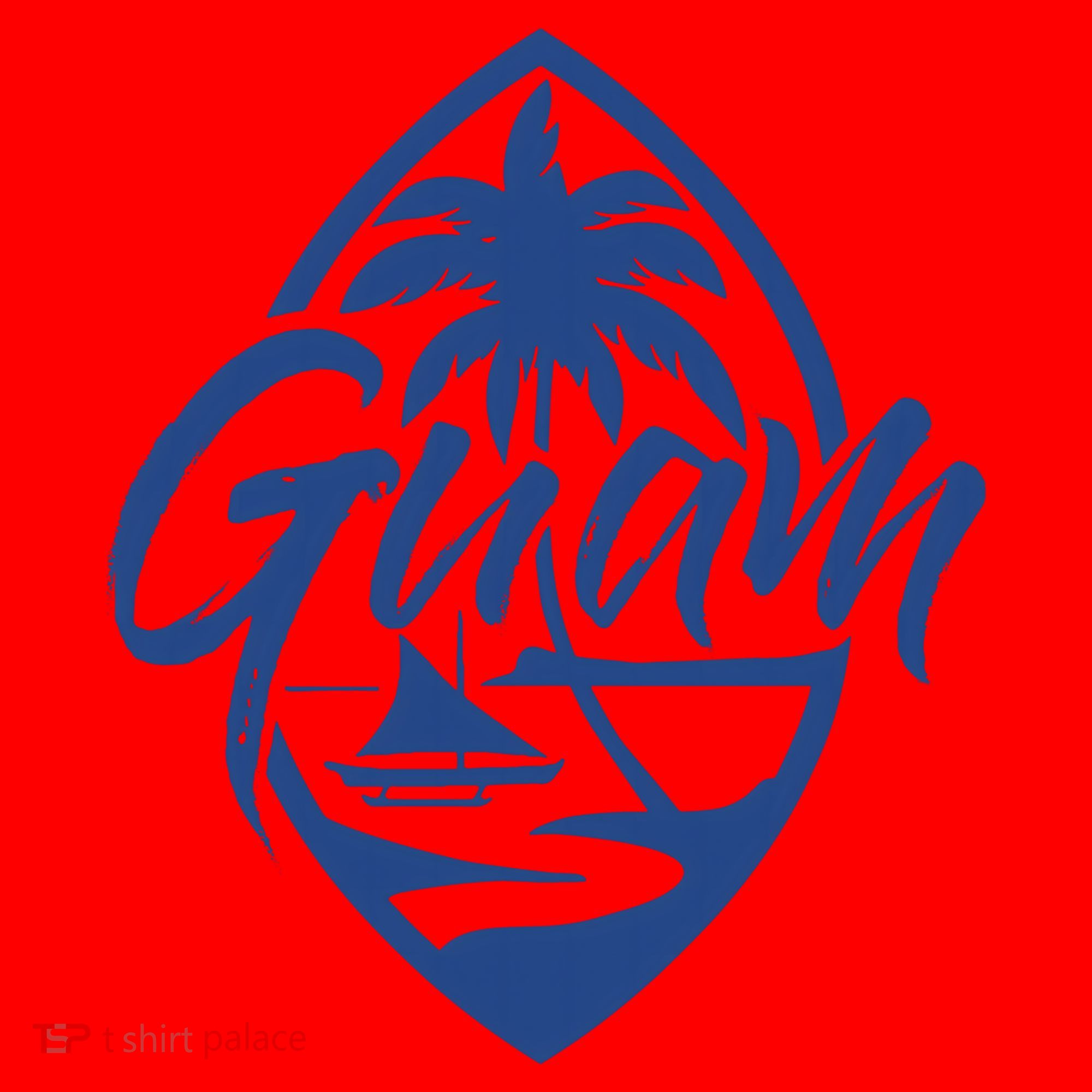 Guam Patch Chamorro Guam Seal Guaian Islander Gift Santa Hat