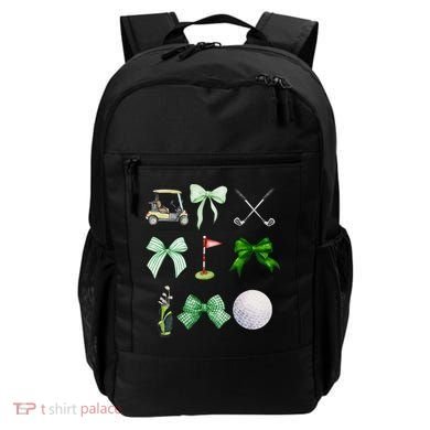 Golf Preppy Coquette Watercolor Backpack