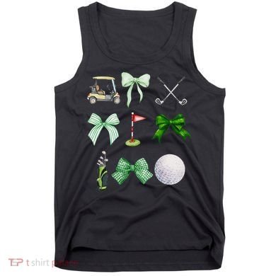 Golf Preppy Coquette Watercolor Tank Top