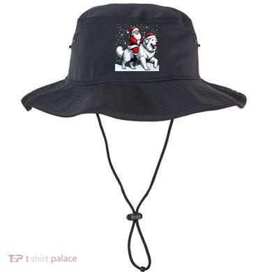 Great Pyrenees Christmas Santa Christmas Great Pyrenees Cute Gift Bucket Hat