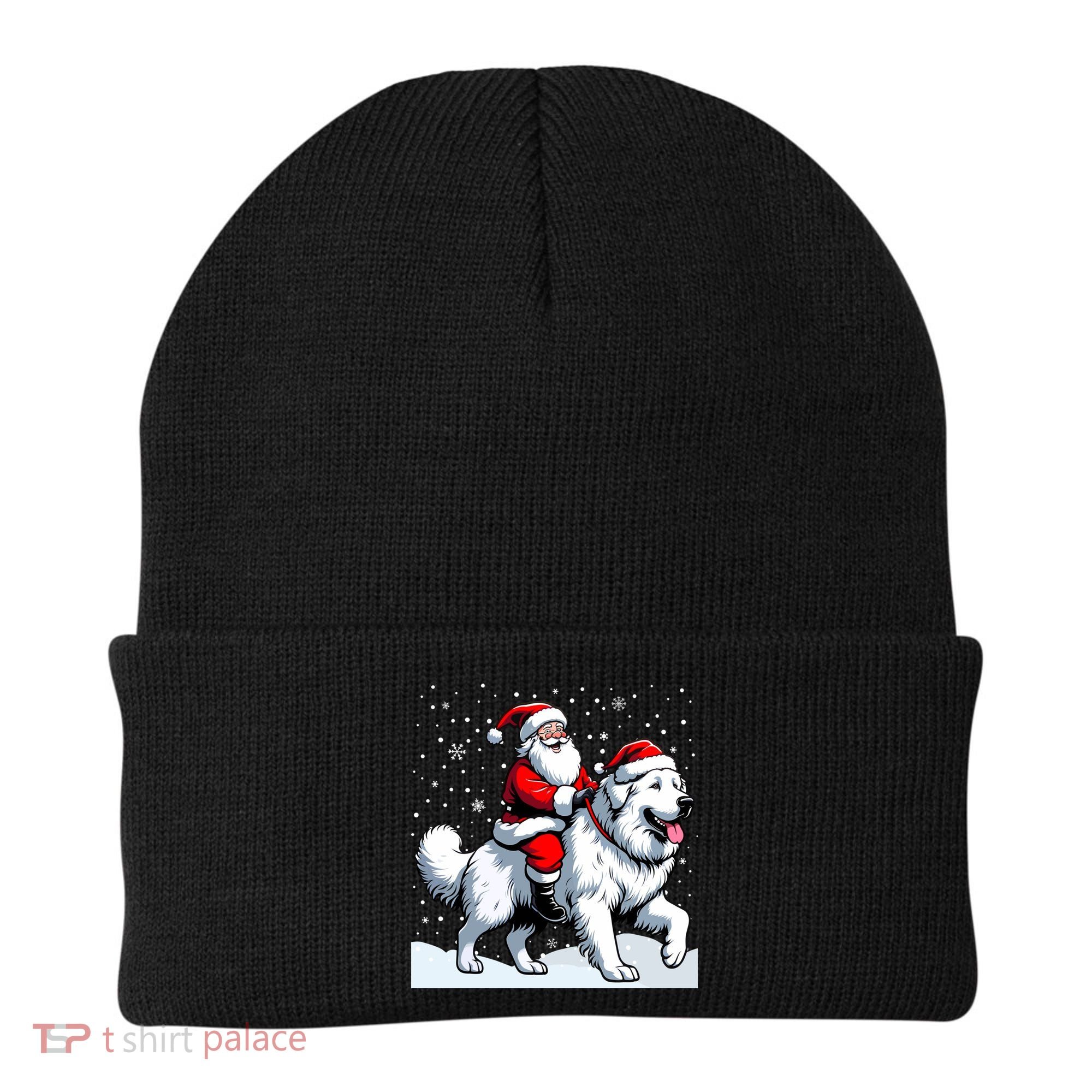 Great Pyrenees Christmas Santa Christmas Great Pyrenees Cute Gift Beanie