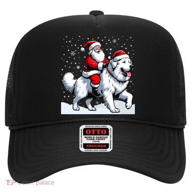 Great Pyrenees Christmas Santa Christmas Great Pyrenees Cute Gift Hat
