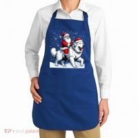 Great Pyrenees Christmas Santa Christmas Great Pyrenees Cute Gift Apron thumb 2
