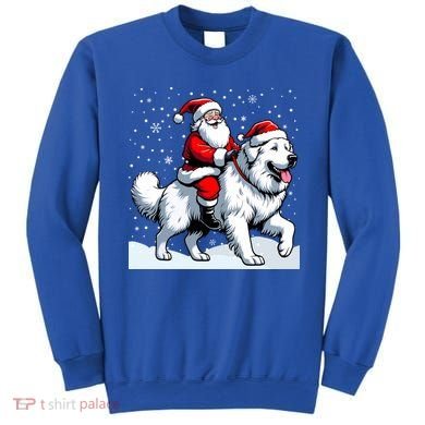Great Pyrenees Christmas Santa Christmas Great Pyrenees Cute Gift Sweatshirt