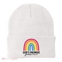 Gods Promise Christian Rainbow Beanie thumb 0