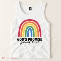 Gods Promise Christian Rainbow Tank Top thumb 2