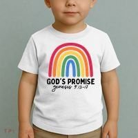 Gods Promise Christian Rainbow Toddler T-Shirt thumb 2