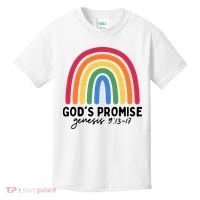 Gods Promise Christian Rainbow Kids T-Shirt thumb 0